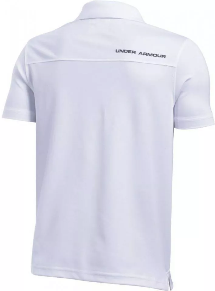 T-Shirt Under Armour Performance Polo-WHT