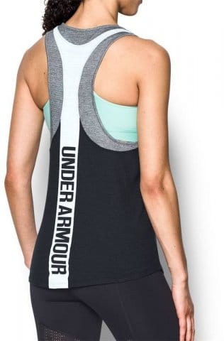 under armour wordmark tank top
