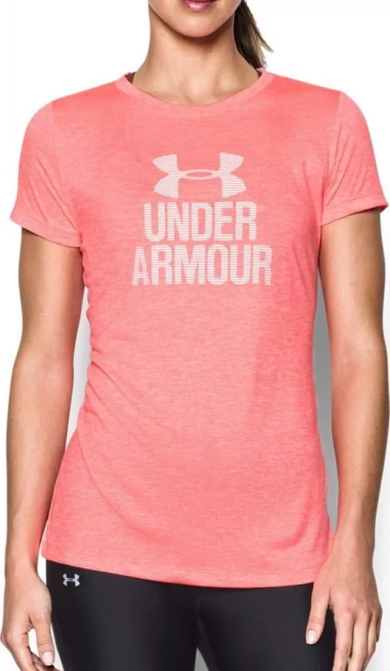 Dámské tričko s krátkým rukávem Under Armour Tech Crew - Graphic Twist