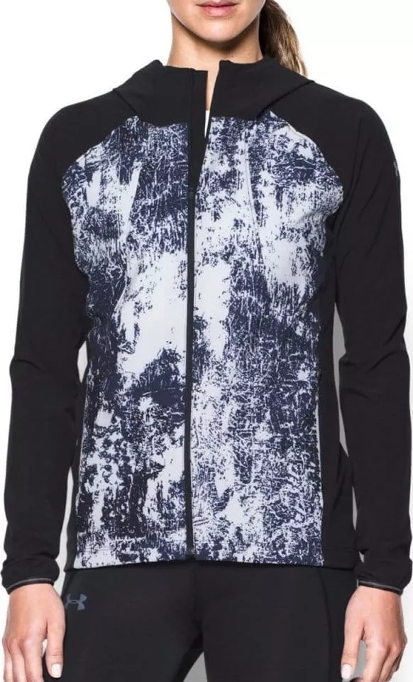 Bunda s kapucňou Under Armour Outrun The Storm Printed Jkt