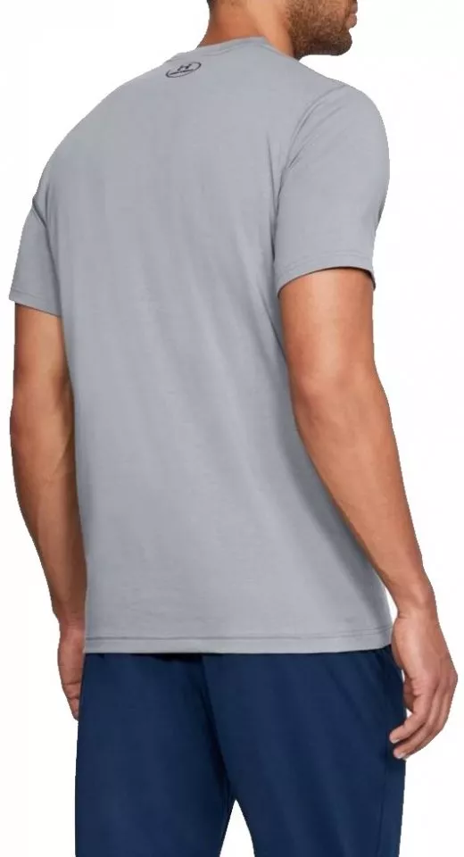T-shirt Under Armour Blocked Sportstyle Logo-GRY
