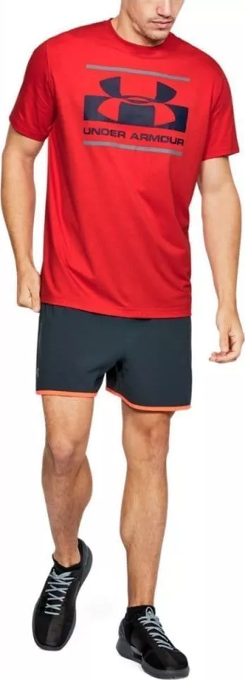 Pánské triko s krátkým rukávem UA Blocked Sportstyle Logo
