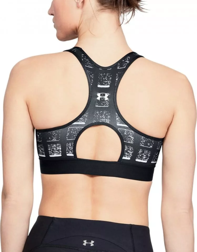 Dámská sportovní podprsenka Under Armour Mid Keyhole Print