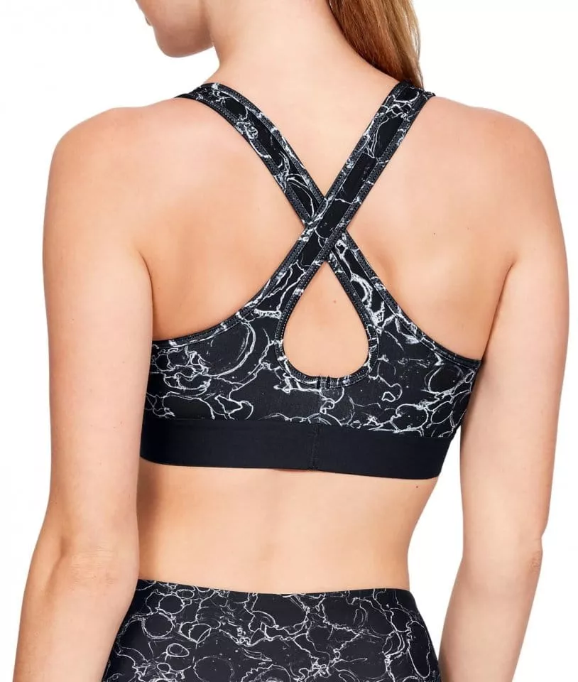 BH Under Armour Mid Crossback Printed Bra