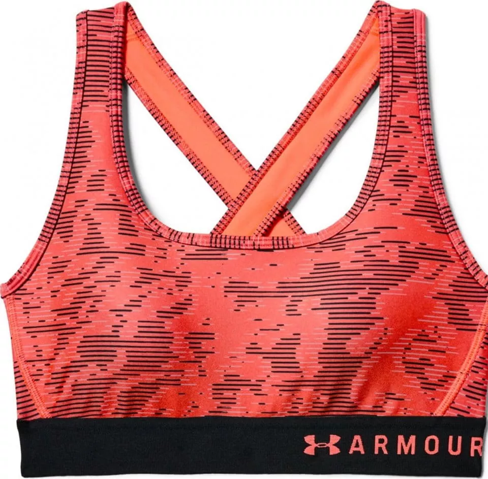 Under Armour Mid Crossback Printed Bra Melltartó