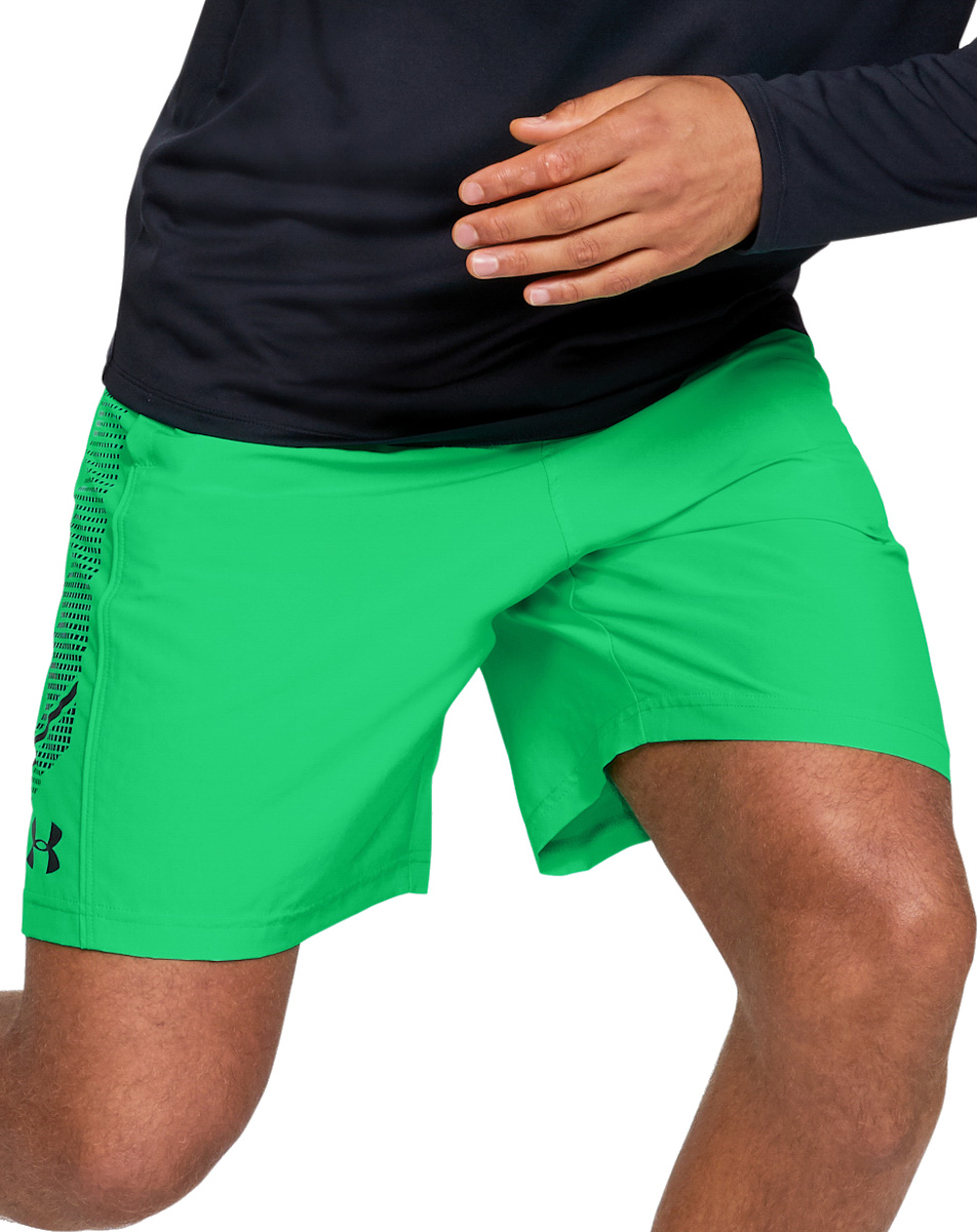 ua woven graphic short