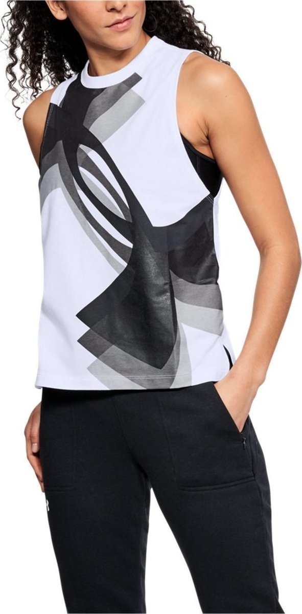 Maiou Under Armour Muscle Tank Overlay Logo