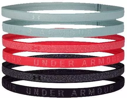 UA Heather Mini Headband (6pk)