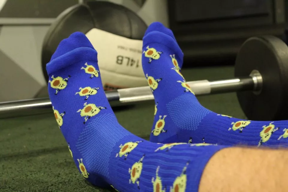 Sukat HappyTraining Fitness Avocado Socks