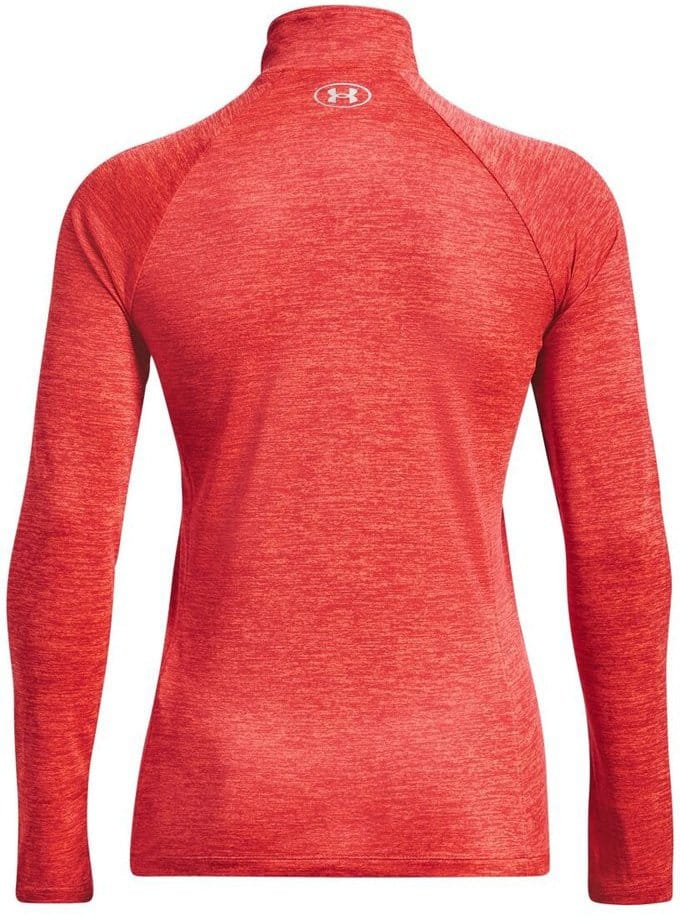 Under Armour Tech 1/2 Zip - Twist-RED Hosszú ujjú póló