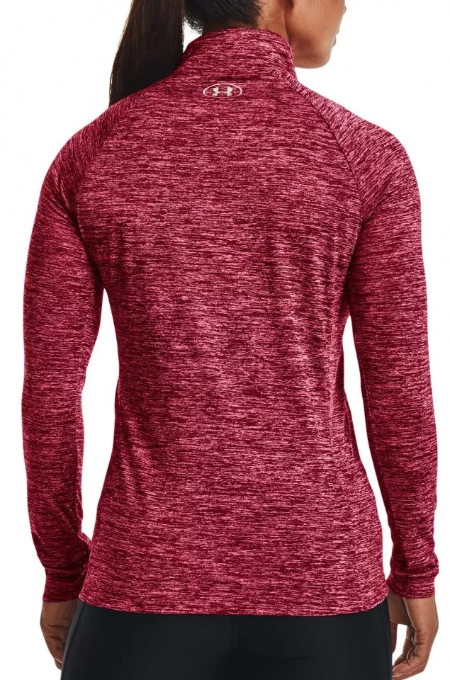 Tee-shirt à manches longues Under Armour Tech 1/2 Zip - Twist-PNK