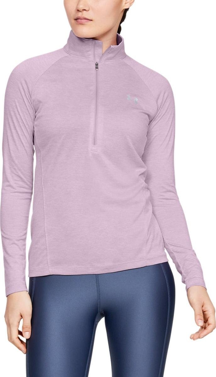 Tricou cu maneca lunga Under Armour Tech 1/2 Zip - Twist