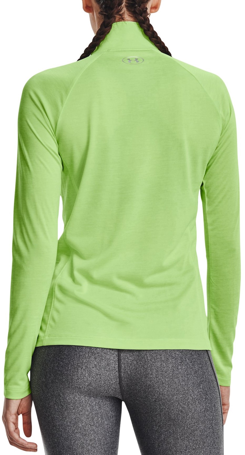 NWOT UNDER ARMOUR Women's UA Tech Twist ½ Zip Pullover Green XS