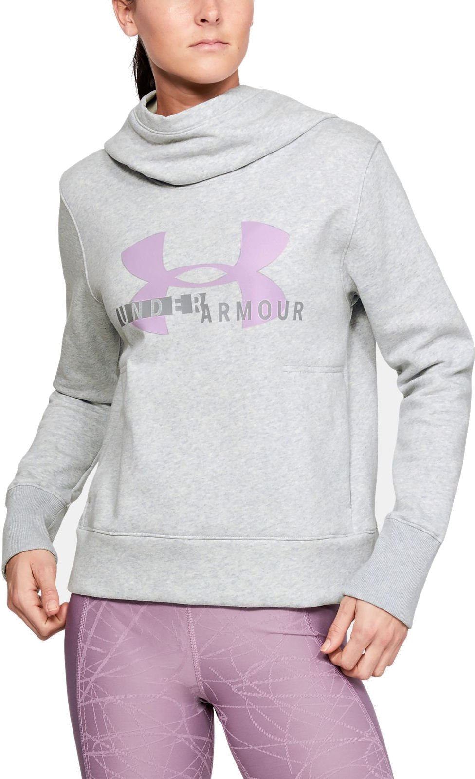 Hanorac cu gluga Under Armour Cotton Fleece Sportstyle Logo hoodie