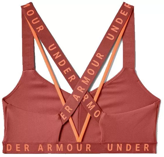 Under Armour Women's Wordmark Strappy Sportlette Sports Bra