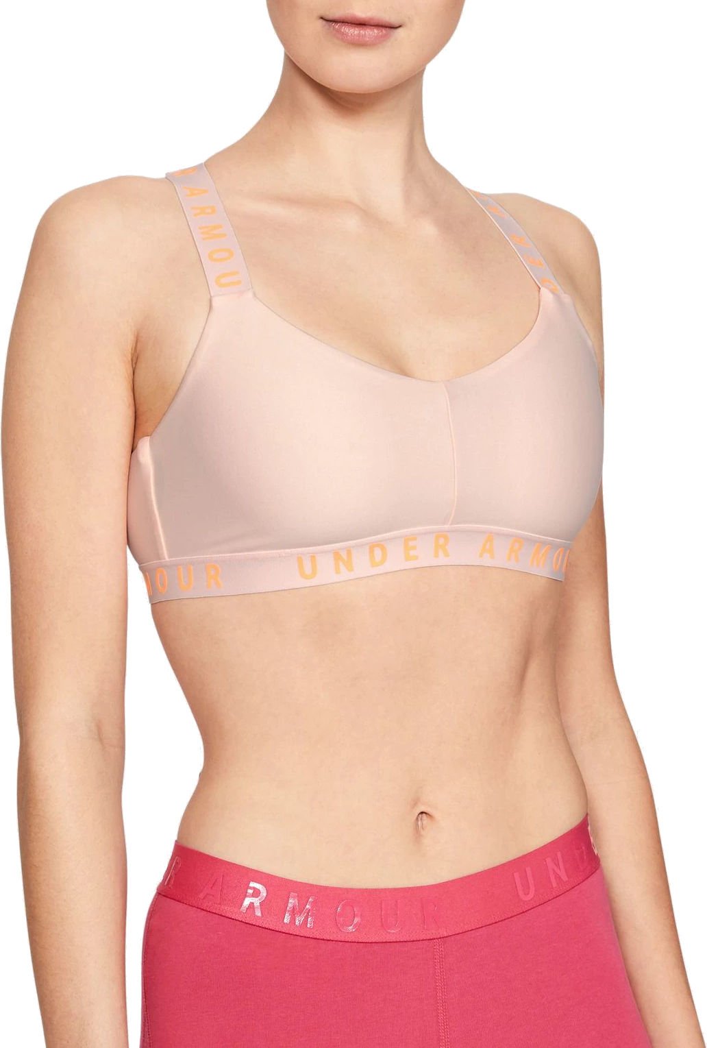 under armour wordmark strappy sportlette