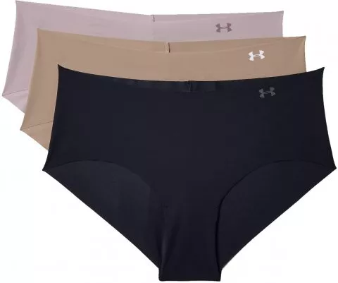 Nohavičky Under Armour PS Hipster 3Pack-BLK