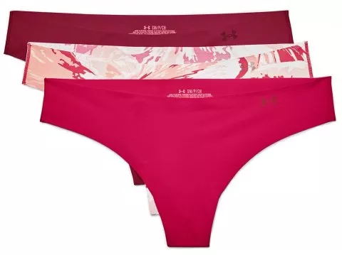 Lenjerie Under Armour PS Thong 3Pack Print-PNK