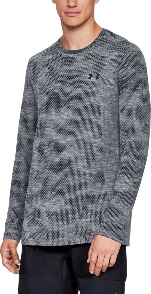 Langarm-T-Shirt Under Armour Vanish Seamless LS Camo Nov