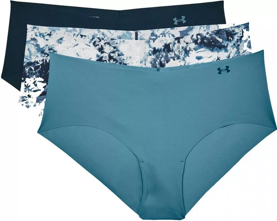 Slips Under Armour PS Hipster 3Pack Print-BLU