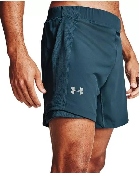 Shorts Under Armour UA QUALIFIER SPEEDPOCKET 7 SHORT-BLU