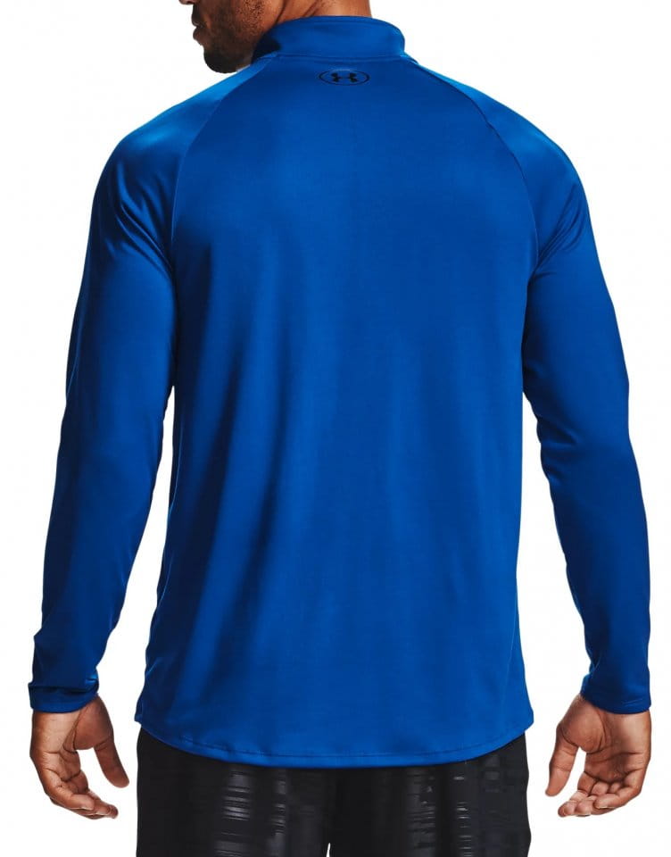 Long-sleeve T-shirt Under Armour UA Tech 2.0 1/2 Zip-BLU