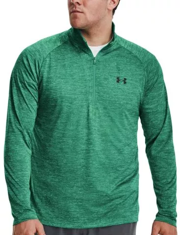 UA Tech 2.0 1/2 Zip-GRN