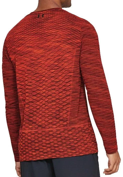 Tričko s dlhým rukávom Under Armour Vanish Seamless LS Novelty-RED