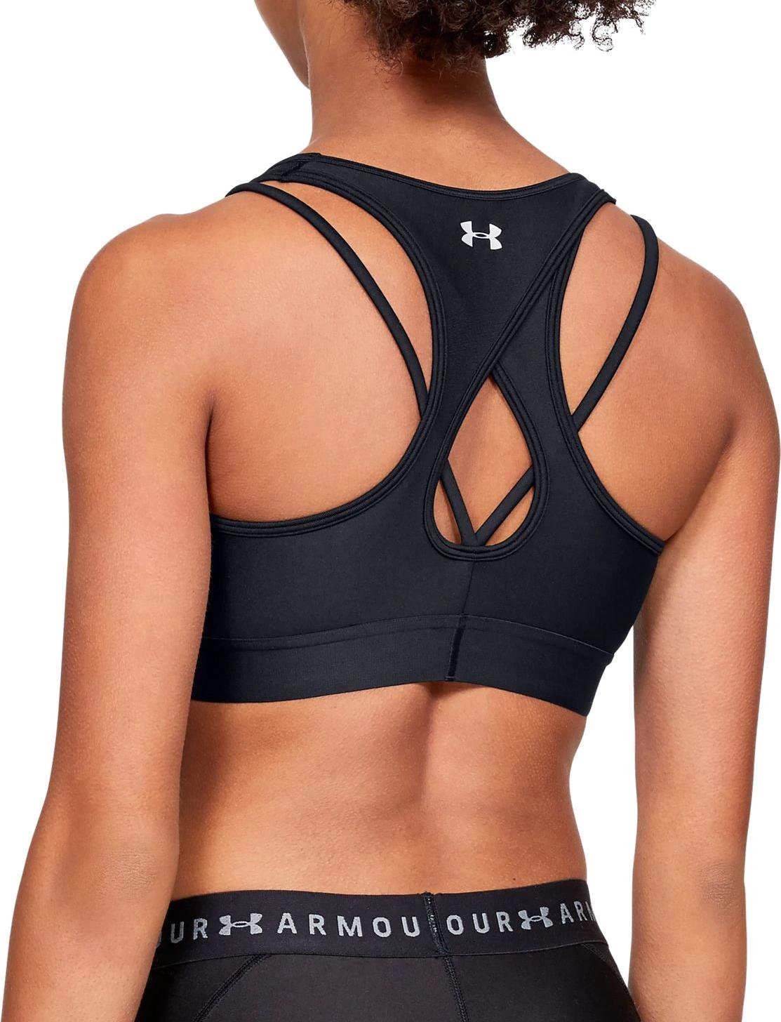 under armour strappy logo bra