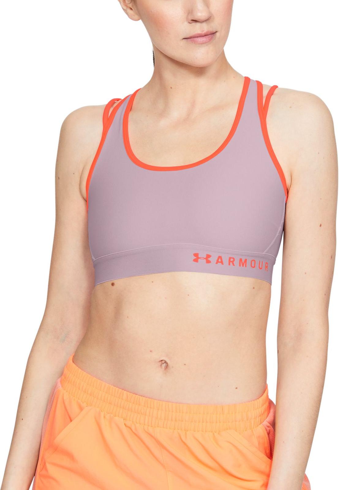 Podprsenka Under Armour Mid Crossback Strappy Bra