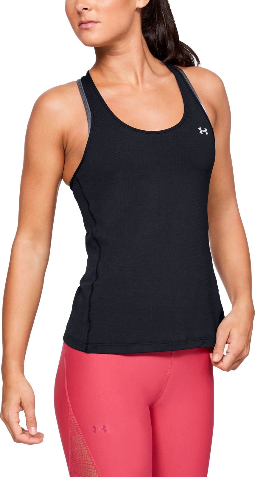 Singlet Under UA HG Armour Racer Tank