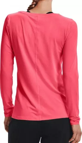 Langarm-T-Shirt Under UA HG Armour Long Sleeve-PNK