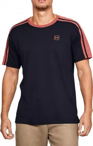 Tricou Under Armour UNSTOPPABLE STRIPED SS T-BLK