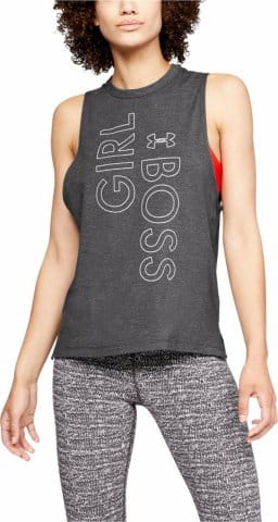 Tank top Under Armour Graphic GIRL BOSS 