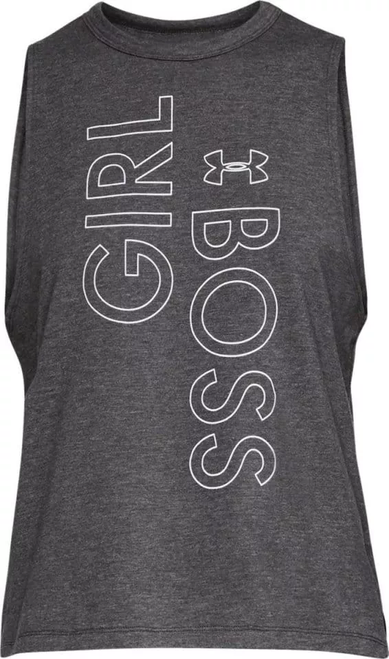 top Under Armour Graphic GIRL BOSS MUSCLE TANK