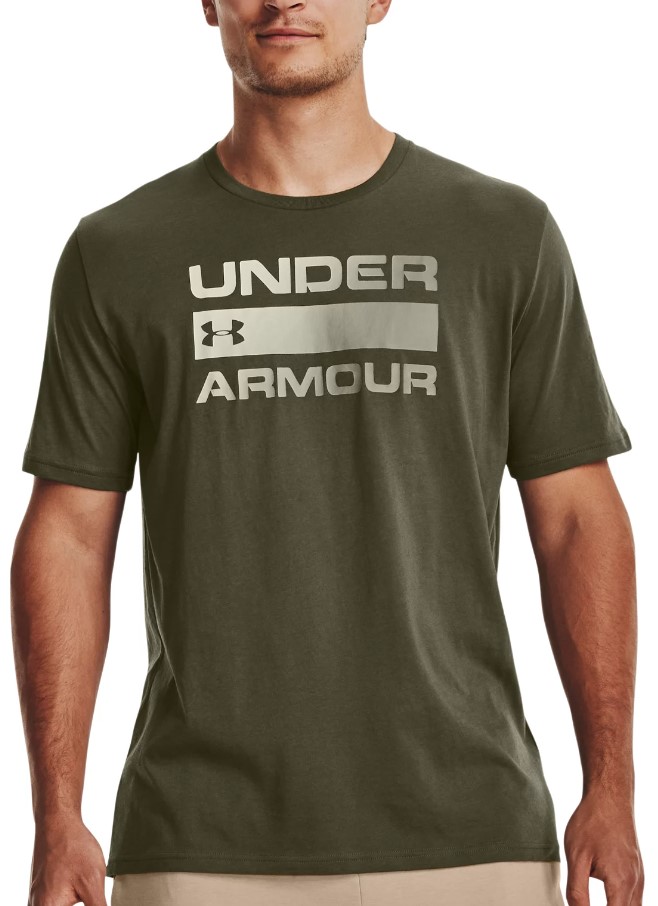 T-shirt Under Armour UA TEAM ISSUE WORDMARK SS-GRN