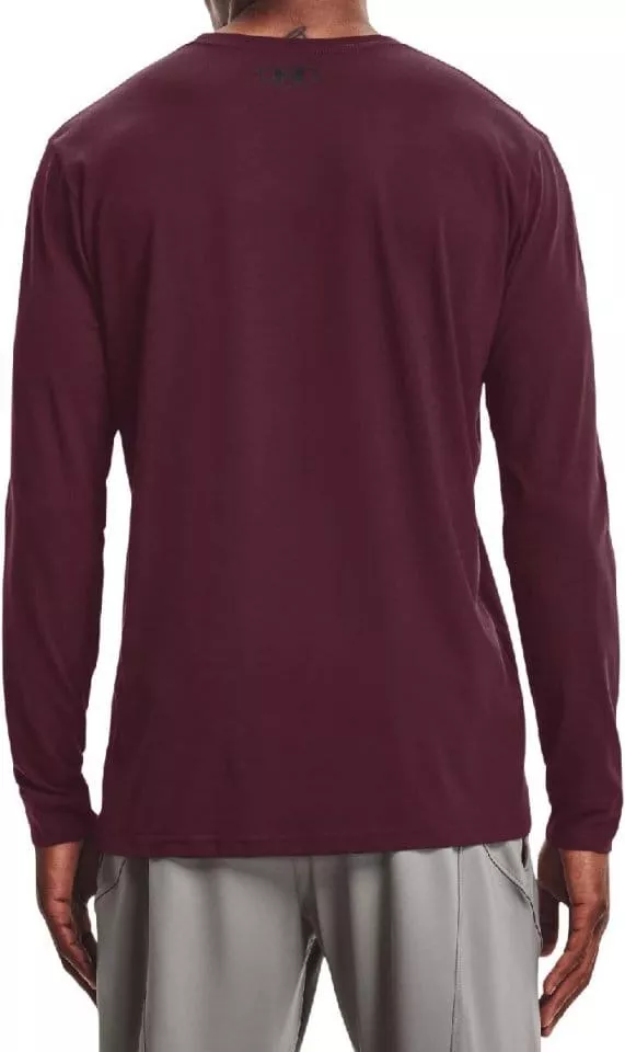 Magliette Under Armour UA SPORTSTYLE LEFT CHEST LS-RED