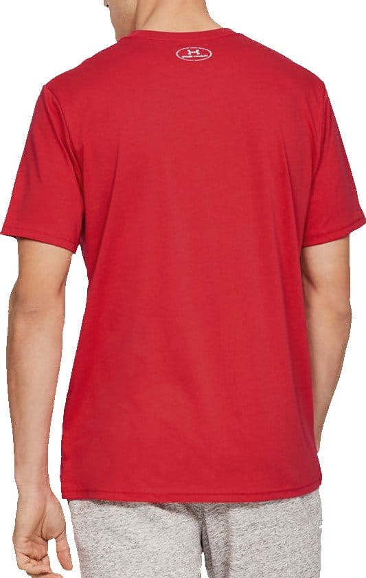 Tee-shirt Under Armour UA BRANDED BIG LOGO SS-RED