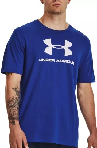 UA M SPORTSTYLE LOGO SS-BLU