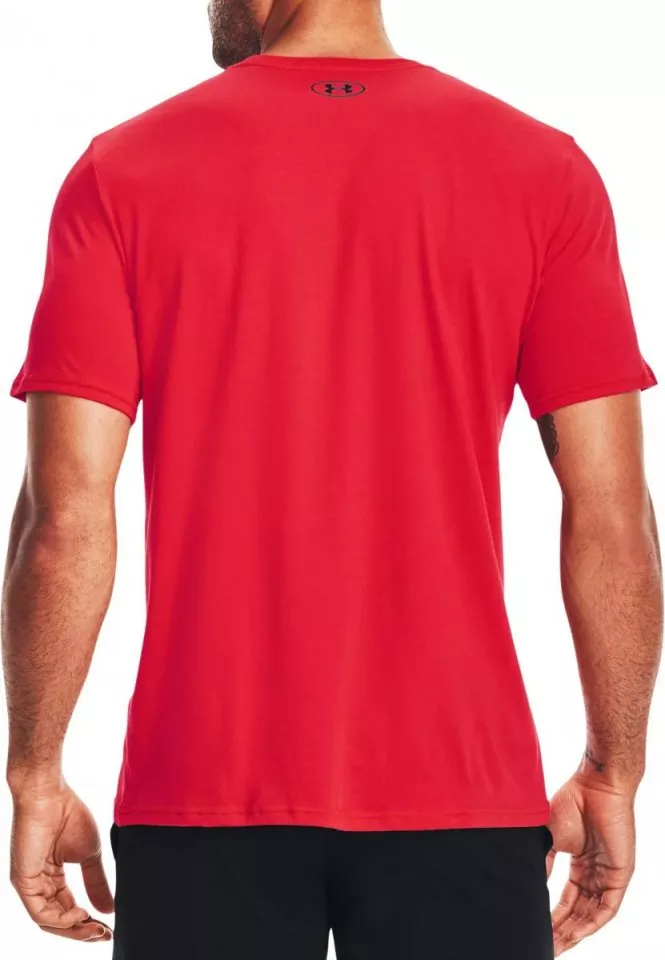 Тениска Under Armour UA SPORTSTYLE LOGO SS-RED