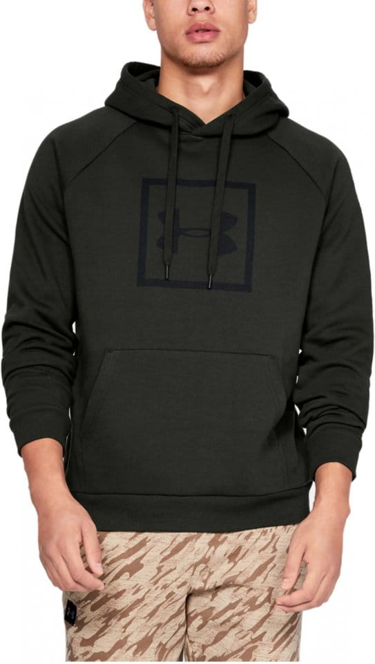 Mikina s kapucňou Under Armour RIVAL FLEECE BOX LOGO HOODIE