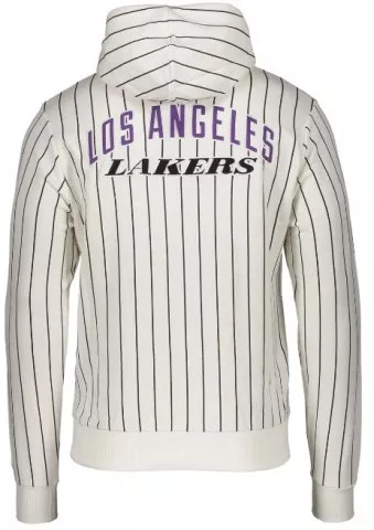 Pánská mikina s kapucí New Era Pinstripe Los Angeles Lakers