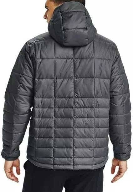 Bunda s kapucňou Under UA Armour Insulated Hooded Jkt-GRY