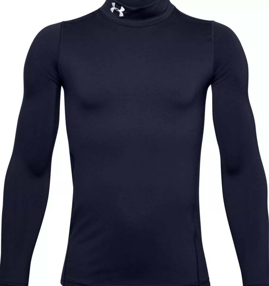 Long-sleeve T-shirt Under UA ColdGear Armour Mock-NVY