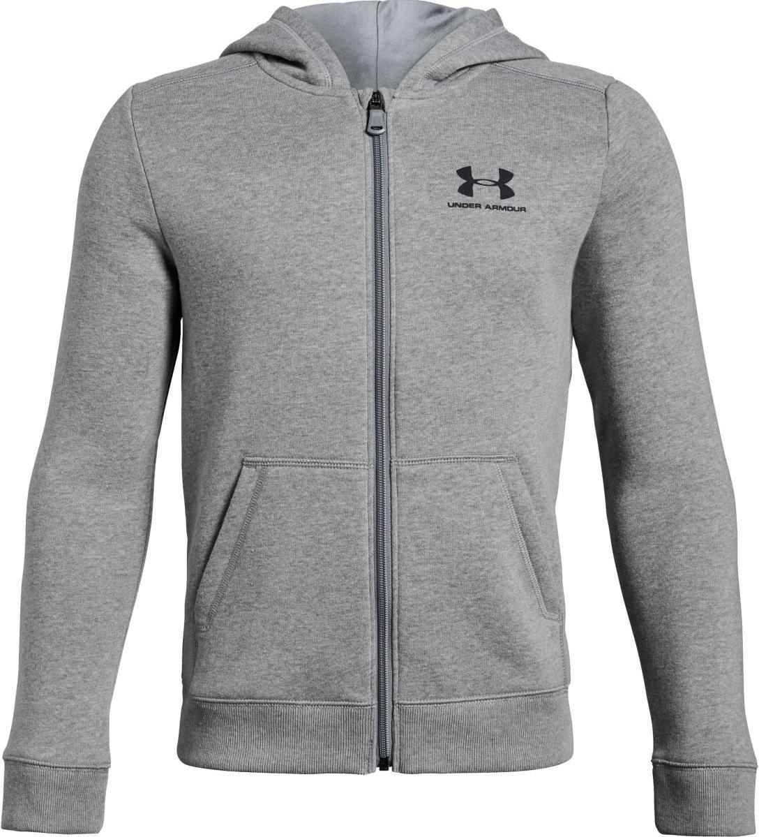 Sweatshirt med huva Under Armour UA Cotton Fleece Full Zip
