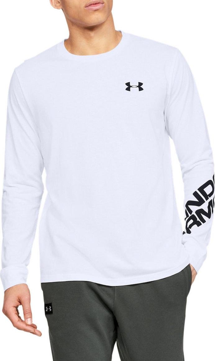 Tricou cu maneca lunga Under Armour UA WORDMARK SLEEVE LS