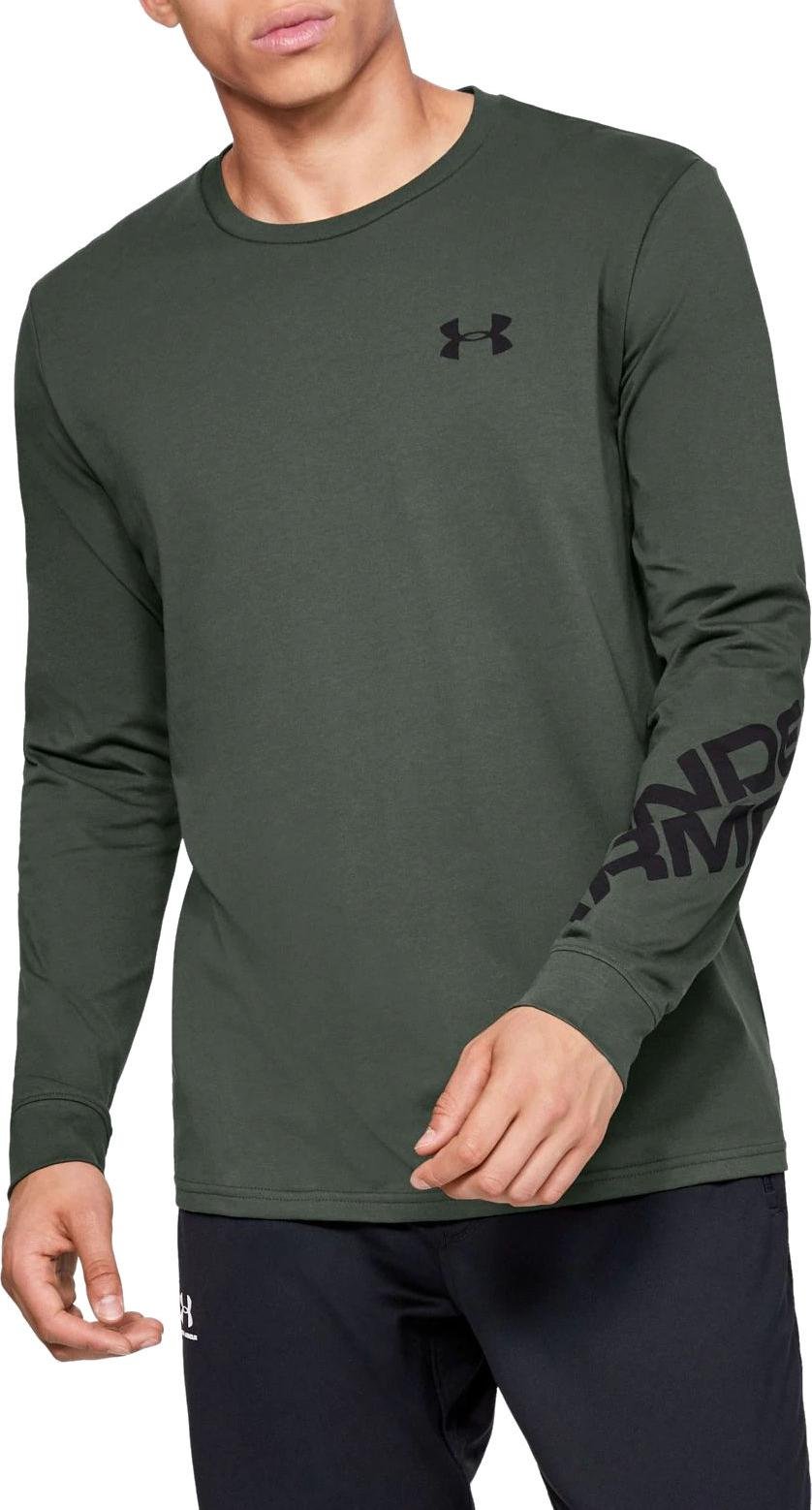 Tričko s dlhým rukávom Under Armour UA WORDMARK SLEEVE LS