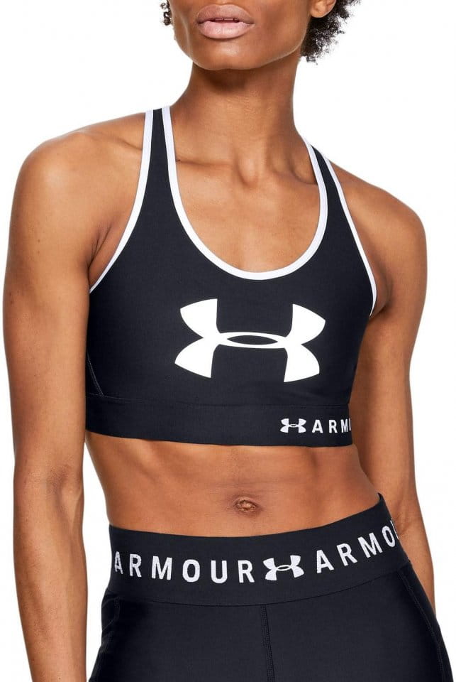 Dámská podprsenka Under Armour Mid Keyhole Graphic
