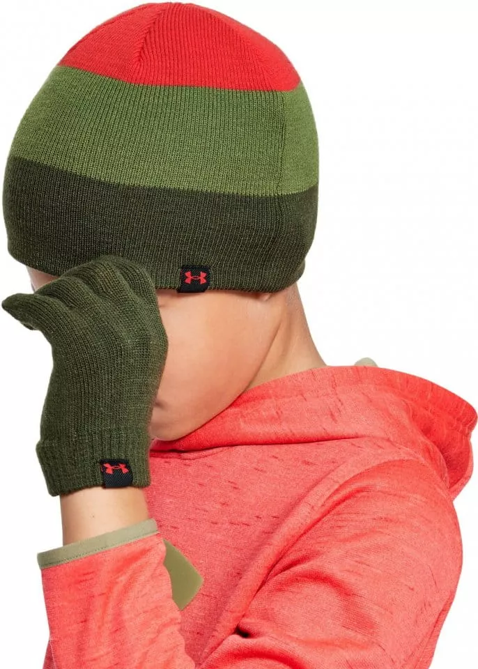 Czapka Under Armour Boys Beanie Glove Combo