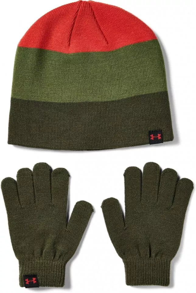 Czapka Under Armour Boys Beanie Glove Combo